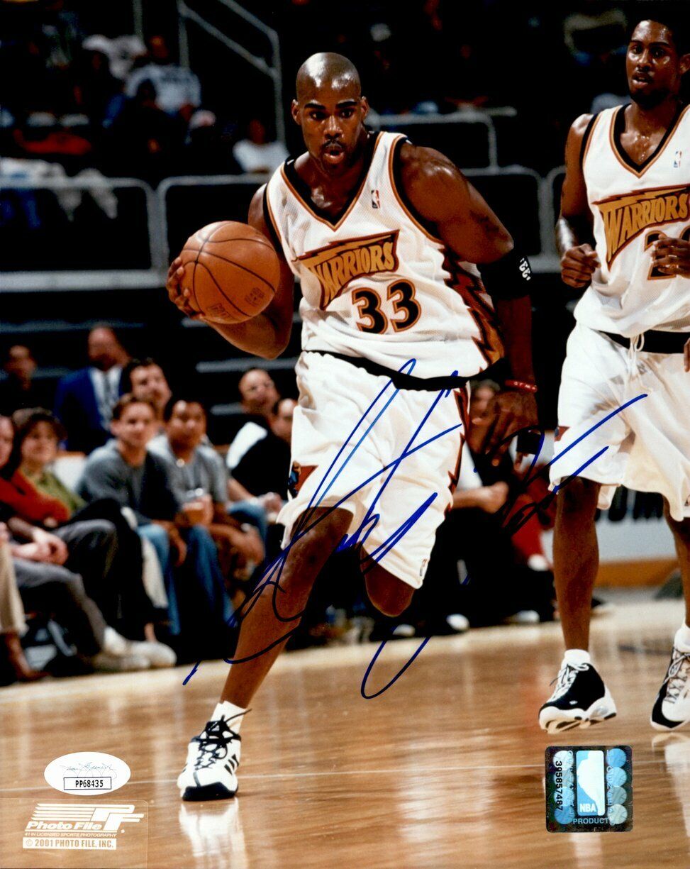 Antawn Jamison Golden State Warriors Signed/Auto 8x10 Color Photo JSA 160694