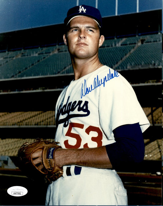 Don Drysdale HOF Signed/Autographed 8x10 Photo Los Angeles Dodgers JSA 191486