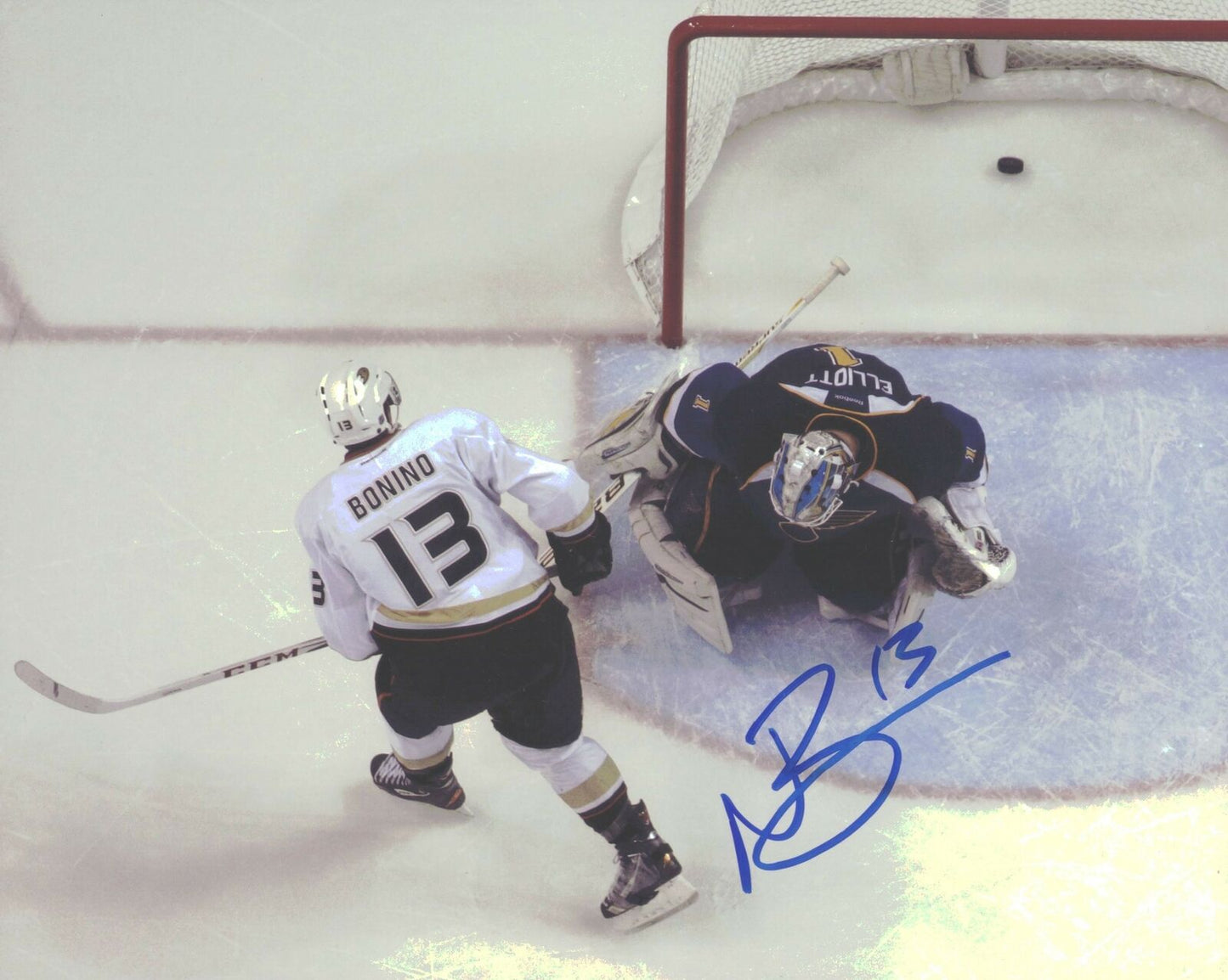 Nick Bonino Pittsburgh Penguins Signed/Autographed 8x10 Photo 152630