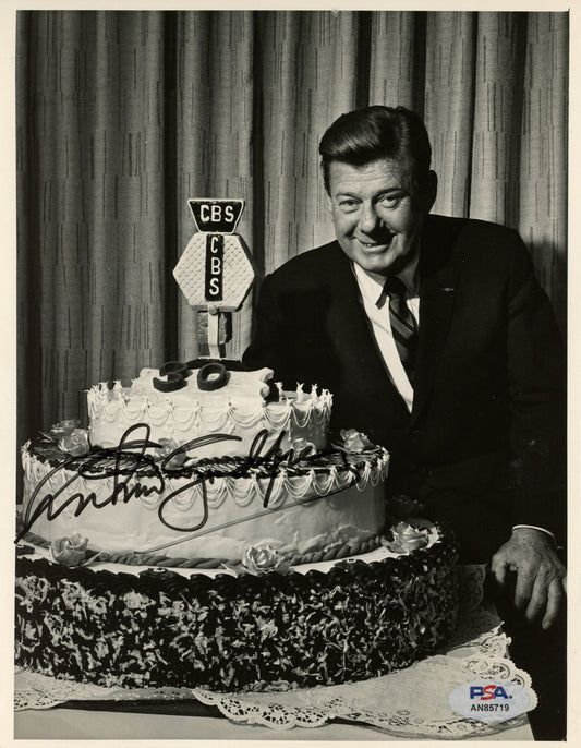 Arthur Godfrey Signed/Autographed 8x10 B/W Photo Broadcaster PSA/DNA 192072