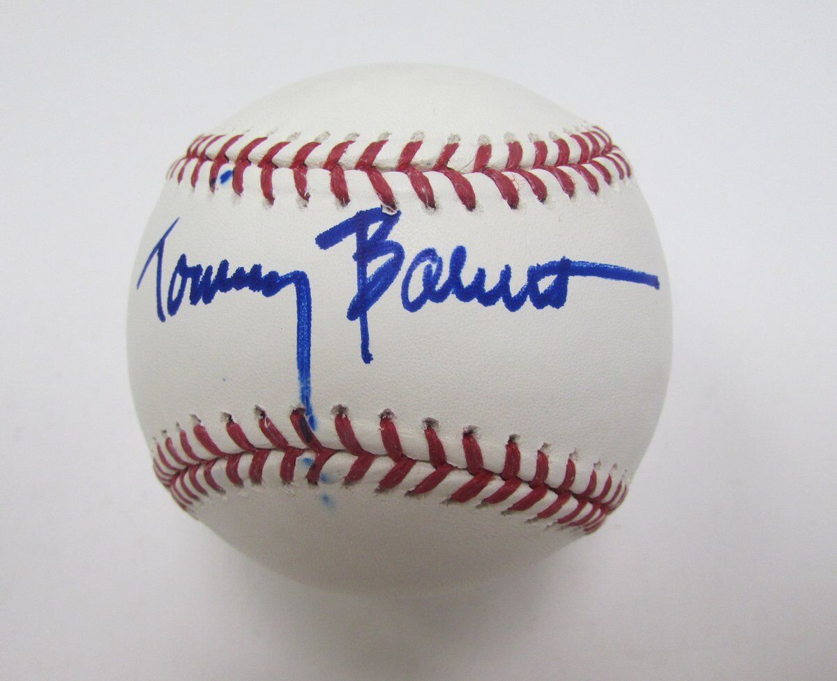 Tommy Barrett Phillies Signed/Autographed OML Baseball 139781