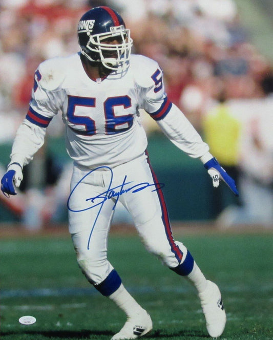 Lawrence Taylor HOF Autographed 16x20 Photo New York Giants JSA