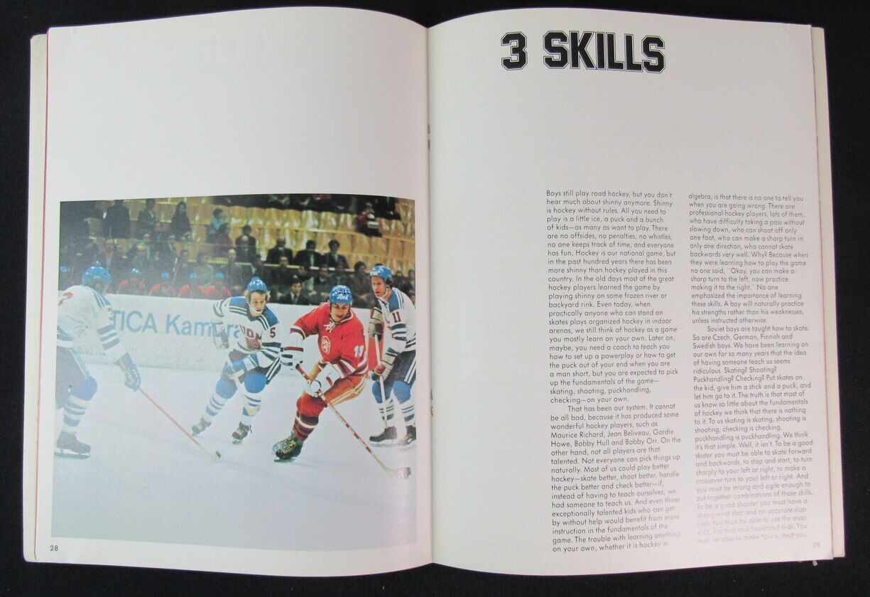 1973 Let's Play Better Hockey Magazine with Ken Dryden