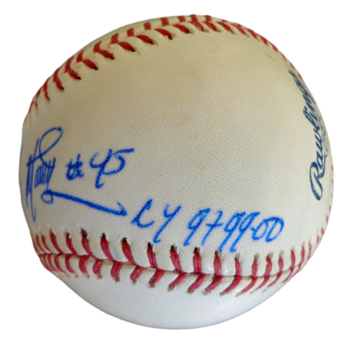 Pedro Martinez HOF Autographed/Inscribed OML Baseball Boston Red Sox JSA 180376