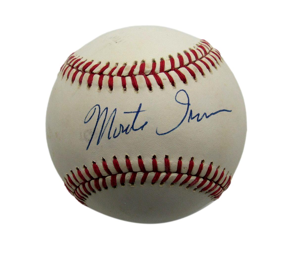Monte Irvin HOF Signed/Autographed ONL Baseball New York Giants JSA 190549