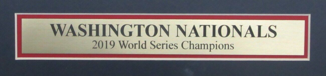 Washington Post Newspaper Nationals World Series Champions 2019 Framed 147571