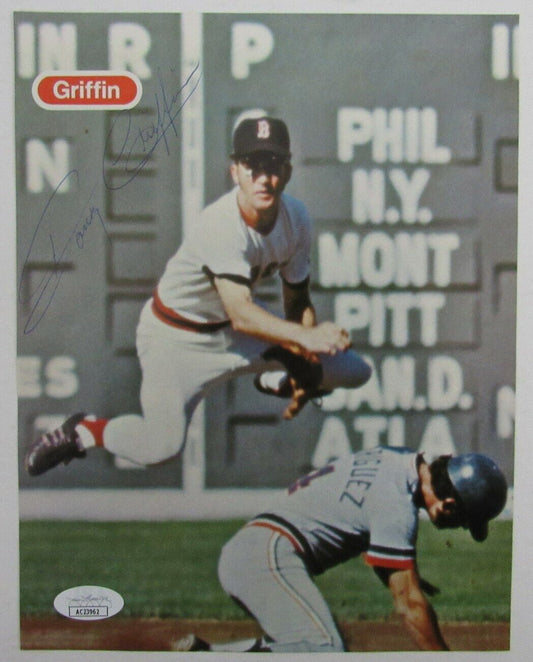 Doug Griffin Autographed Magazine Photo Boston Red Sox JSA