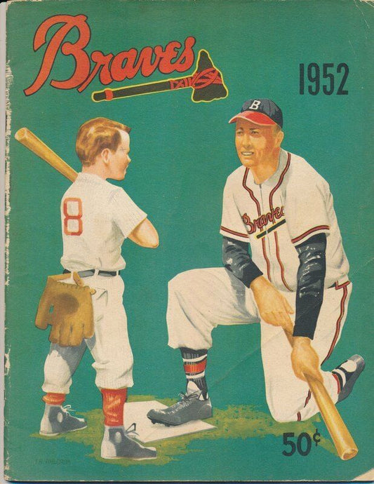 Boston Braves 1952 Official Yearbook 142083