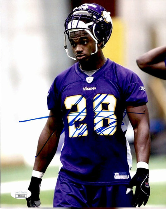 Adrian Peterson Minnesota Vikings  Signed/Autographed 8x10  Photo JSA 161564
