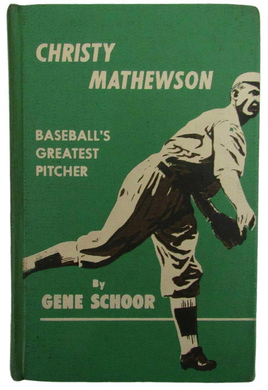 Vintage "Christopher Mathewson" by Gene Schoor 1953 1st Edition Book 179386