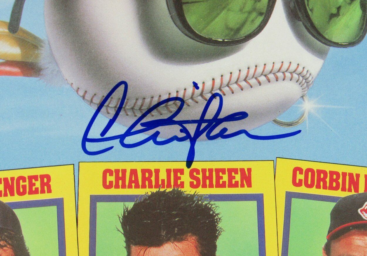 Charlie Sheen Signed/Autographed "Major League" LaserDisc PSA/DNA ITP 160403