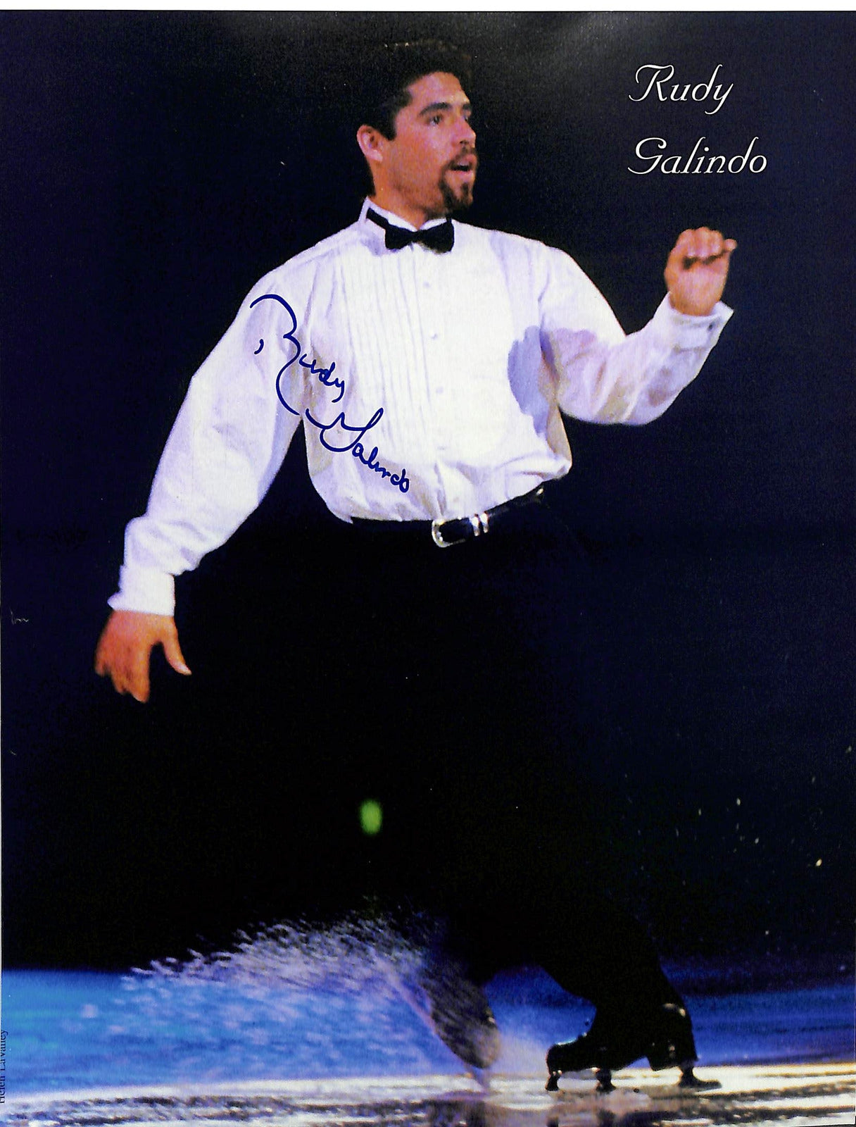 Rudy Galindo US Men's Figure Skater Signed/Autographed 8x10 Photo 170762