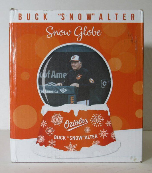 Buck "Snowalter" Showalter Snow Globe Baltimore Orioles SGA 2018