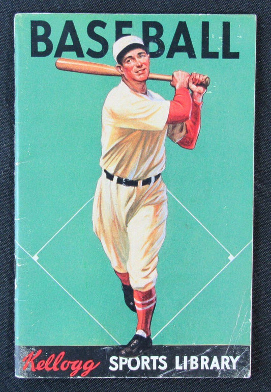 1934 Kellogg Sports Library Baseball Booklet