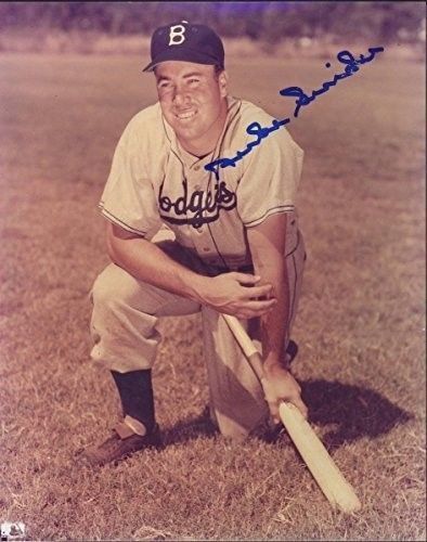 Duke Snider Dodgers Autographed/Signed 8x10 Photo 124704