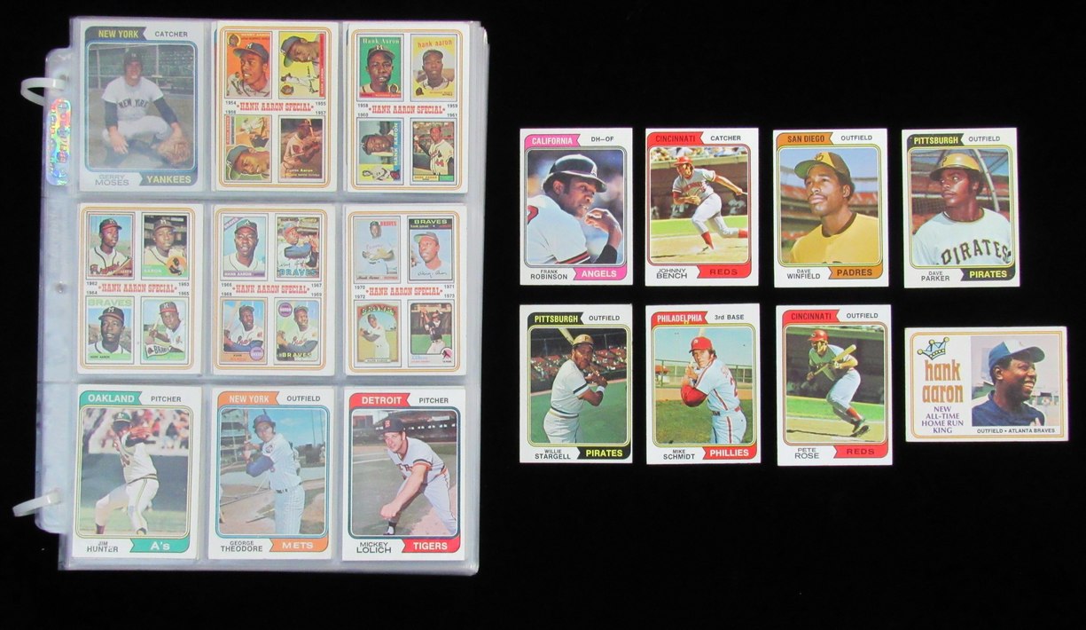 1974 TOPPS Baseball Complete Set +Traded & Team Checklist Set Winfield RC 189318