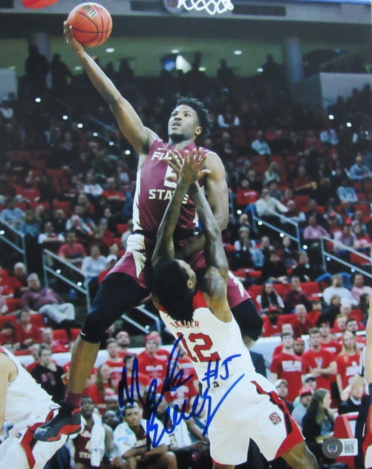 Malik Beasley Autographed 11x14 Basketball Photo Florida State Beckett