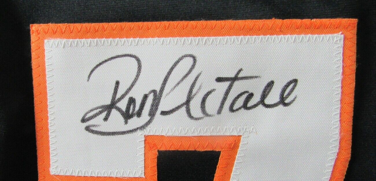 Ron Hextall Flyers Autographed/Signed Custom Black Jersey JSA 154962