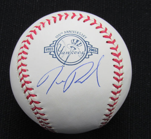Nick Rumbelow Signed/Auto Yankees 100th OML Baseball MAB 187079