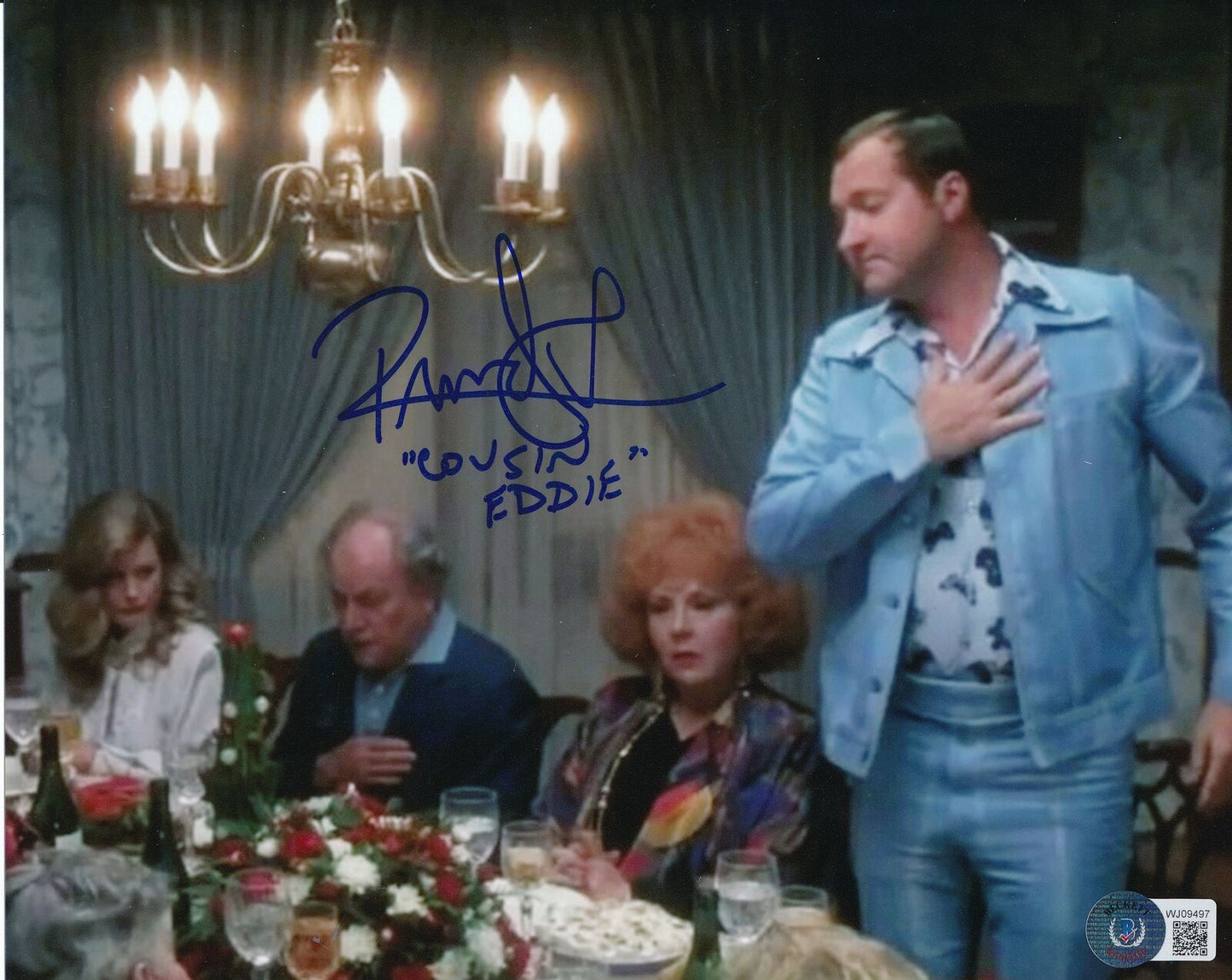 Randy Quaid "Christmas Vacation" Signed/Inscribed 8x10 Photo Beckett 165375