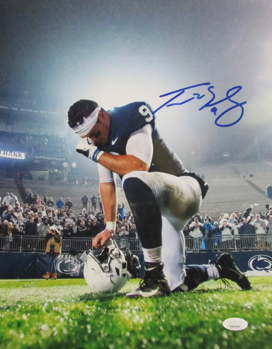 Trace McSorley Signed/Auto 11x14 Photo Penn State Football JSA 190348