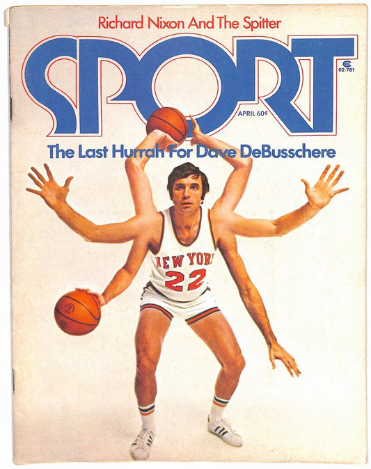 April 1974 Sport Magazine Dave DeBusschere NY Knicks NO LABEL 181614