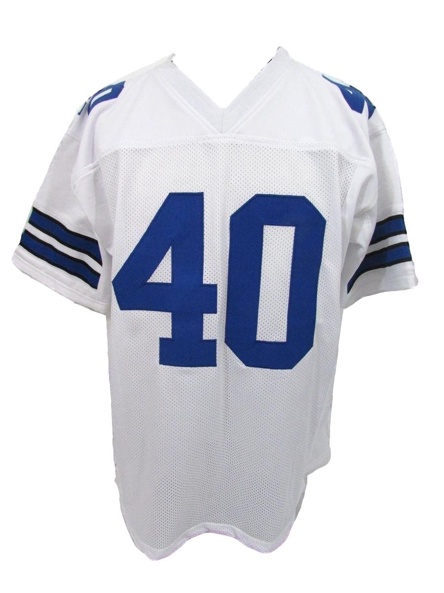 Bill Bates Dallas Cowboys Autographed/Signed inscr Jersey BECKETT BAS