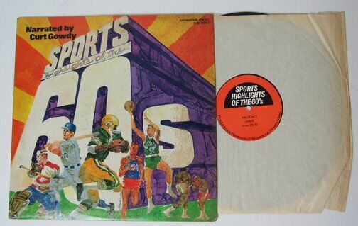 Sports Hightlights of the 60s Vinyl Record Album Curt Gowdy 146275