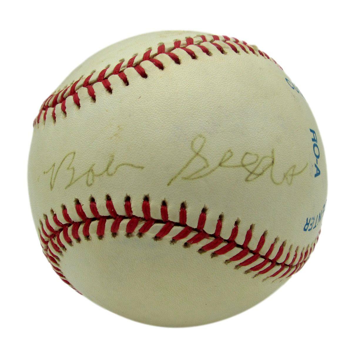 Bob Seeds Cleveland Indians d.1993 Signed/Autographed OAL Baseball 162685