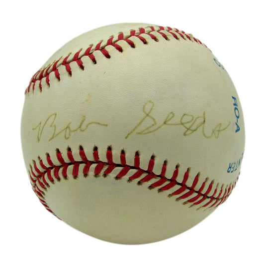 Bob Seeds Cleveland Indians d.1993 Signed/Autographed OAL Baseball 162685