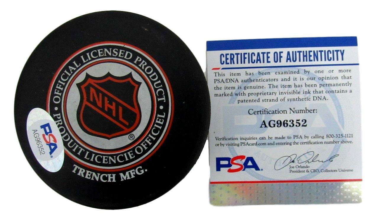 Cam Neely Signed/Autographed Vancouver Canucks Hockey Puck PSA/DNA 154026