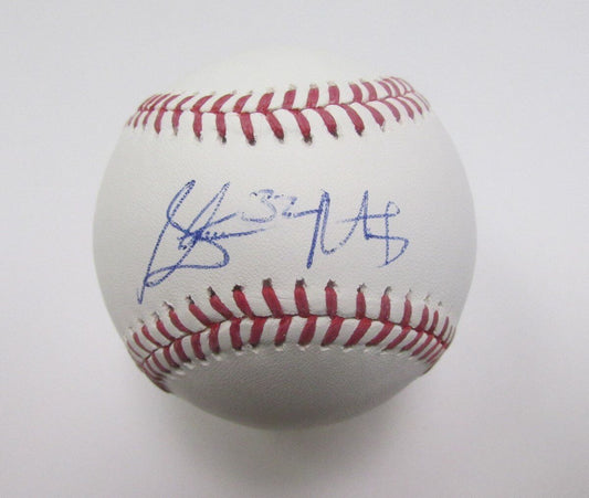 Steven Matz Mets New York Mets Signed/Autographed Baseball Steiner 138789