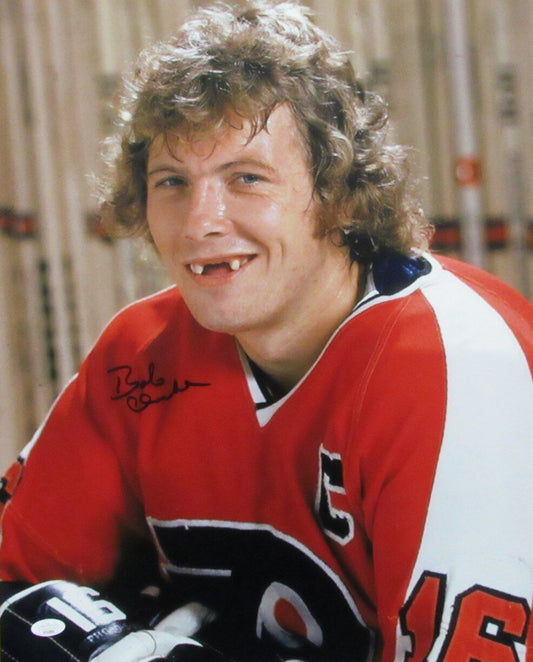 Bobby Clarke HOF Autographed 16x20 Photo Philadelphia Flyers JSA