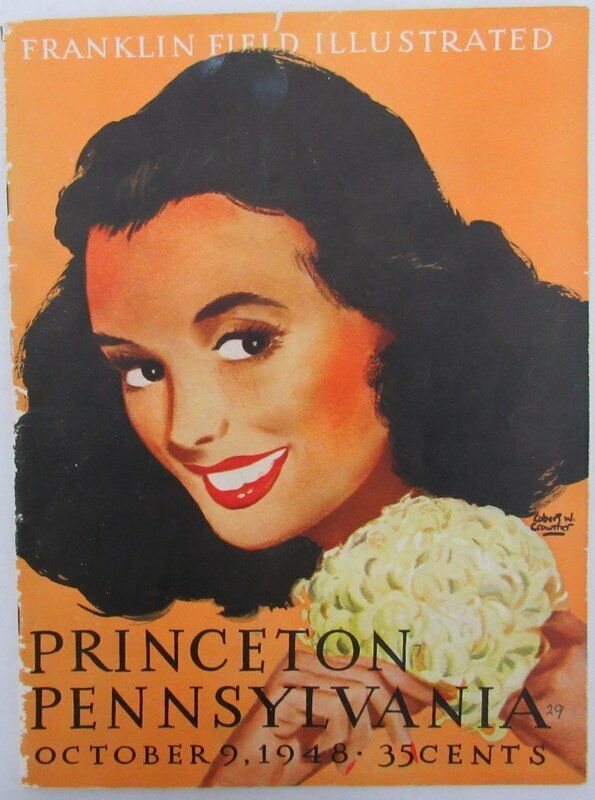 1948 Princeton vs. Pennsylvania College Football Program 143565