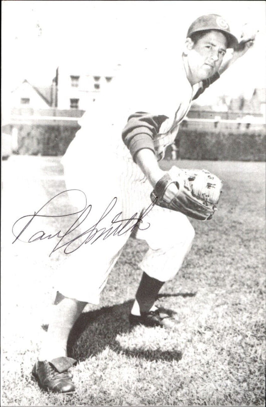 Paul Smith Chicago Cubs Signed/Autographed 3x5  Photo 179221