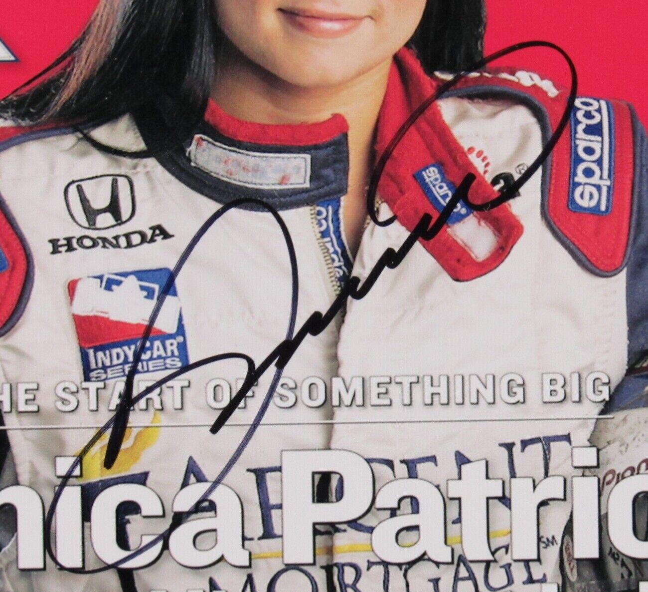 Danica Patrick NASCAR Signed 8x10 Framed Sports Illustrated Print BAS 152449