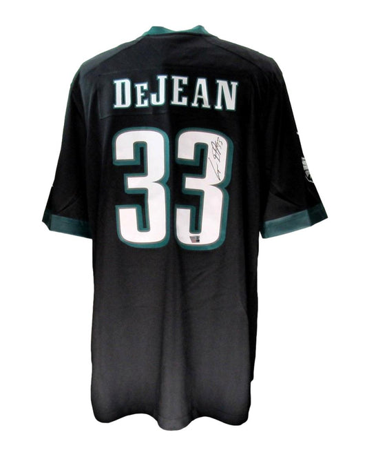 Cooper DeJean Signed/Auto Black Nike Football Jersey Eagles Fanatics 192657