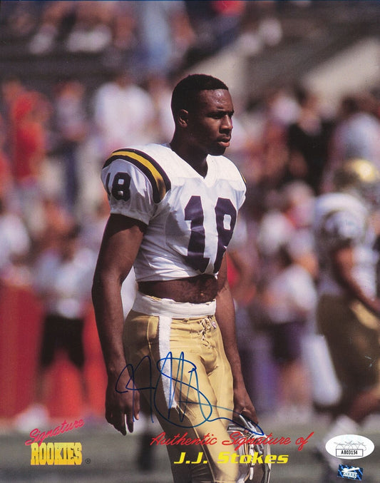 J.J. Stokes UCLA Signed/Autographed 8x10 Photo JSA 166926