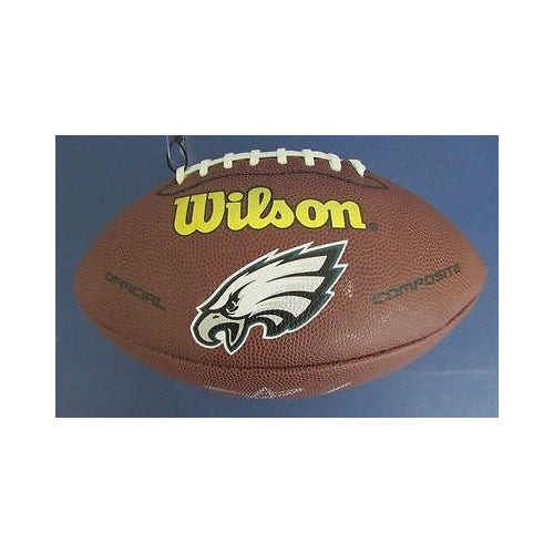 Ricky Watters Philadelphia Eagles Autographed/Signed Logo Football JSA W510924