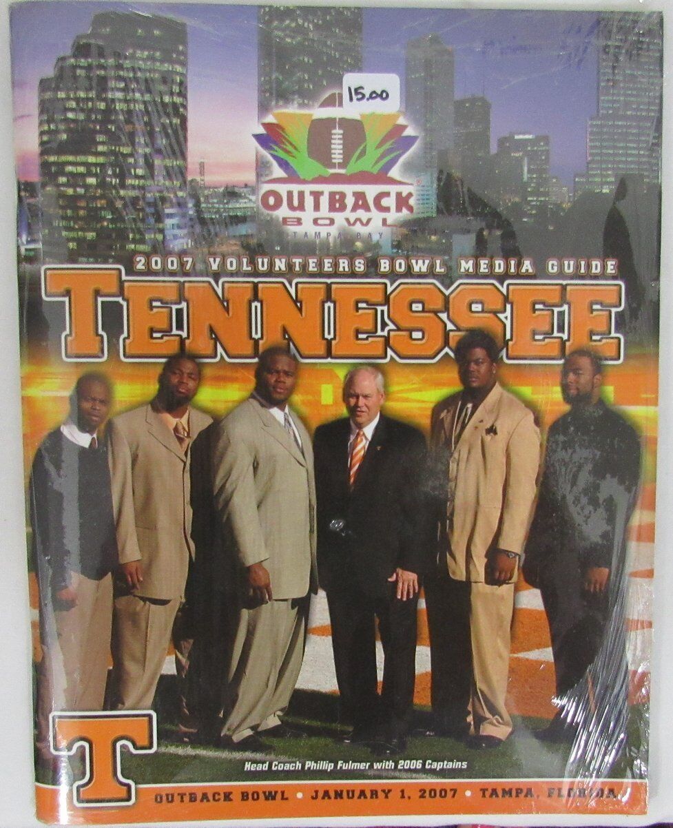 2007 Outback Bowl Media/Press Guide Tennessee vs Penn State 136983