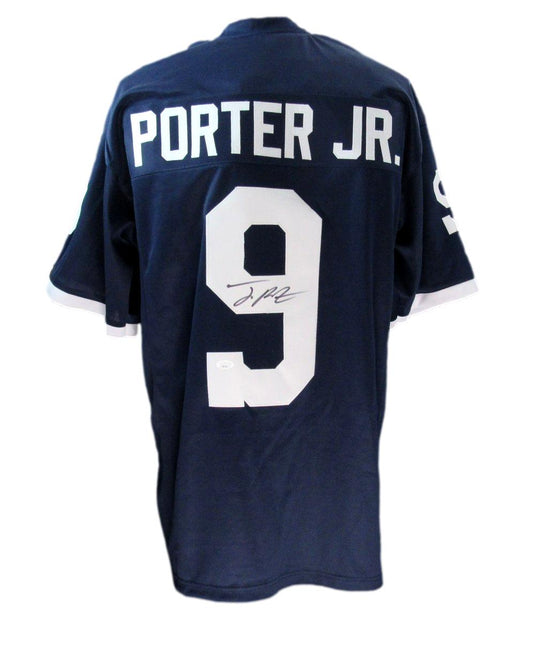 Joey Porter Jr Autographed Penn State Custom Jersey JSA 186821