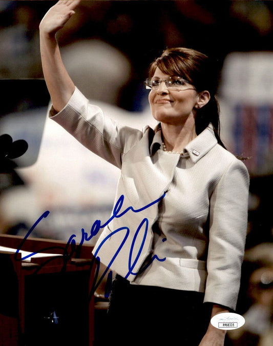 Sarah Palin Alaska Governor Signed/Autographed 8x10 Photo JSA 161284