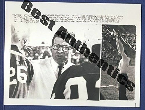 Joe Paterno Cotton Bowl 7x9 Wire/Press Photo