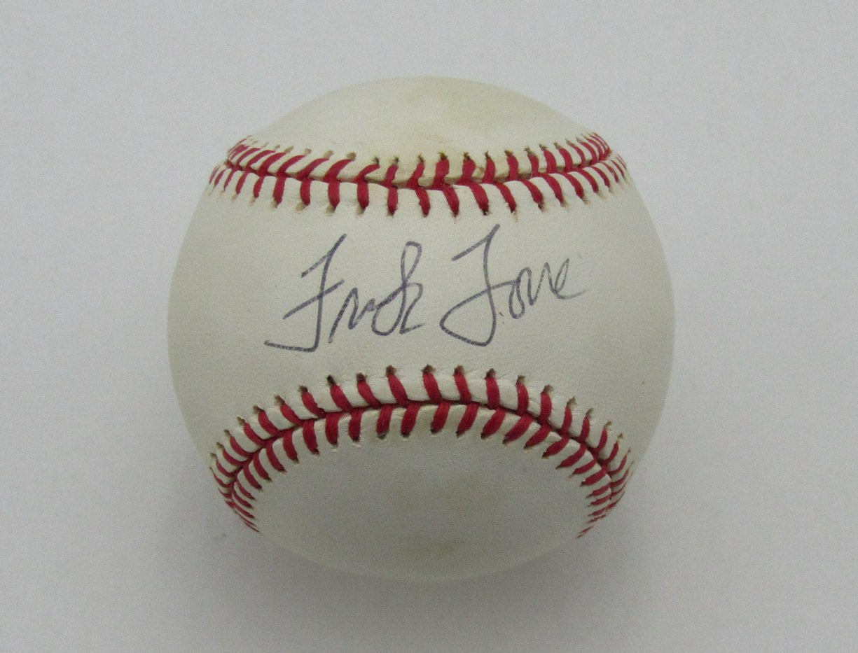Frank Torre Autographed/Signed ONL Baseball Milwaukee Braves 192416