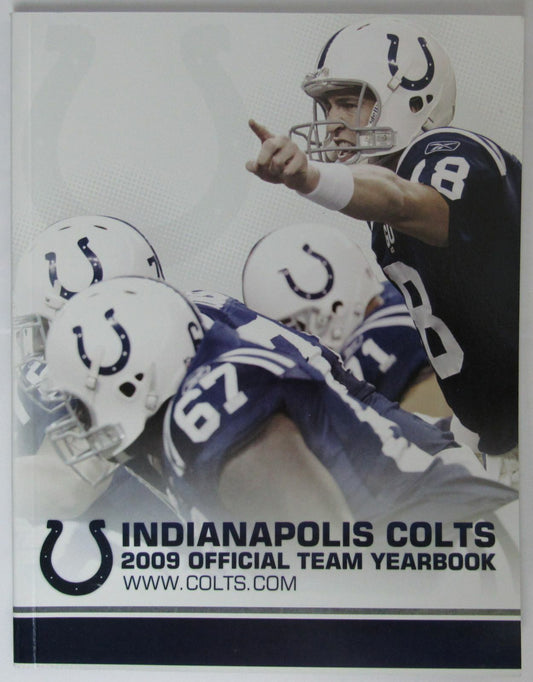 2009 Indianapolis Colts Football Official Team Yearbook 146001