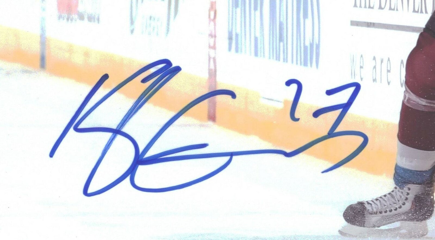 Kyle Quincey Columbus Blue Jackets Signed/Autographed 8x10 Photo 152696