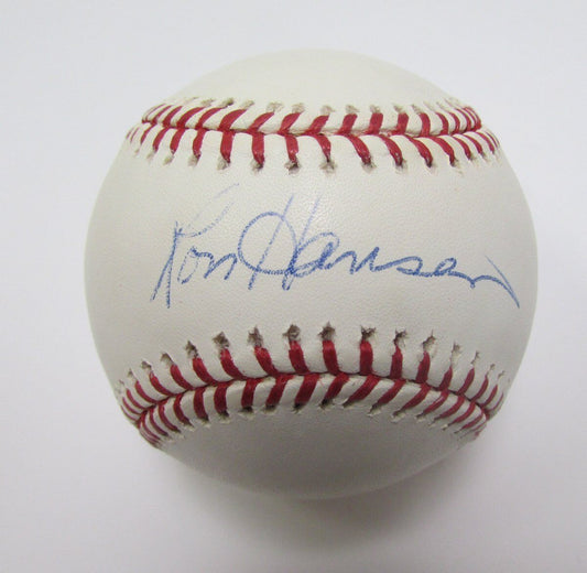 Ron Hansen White Sox/Orioles Signed OML Baseball JSA 138245