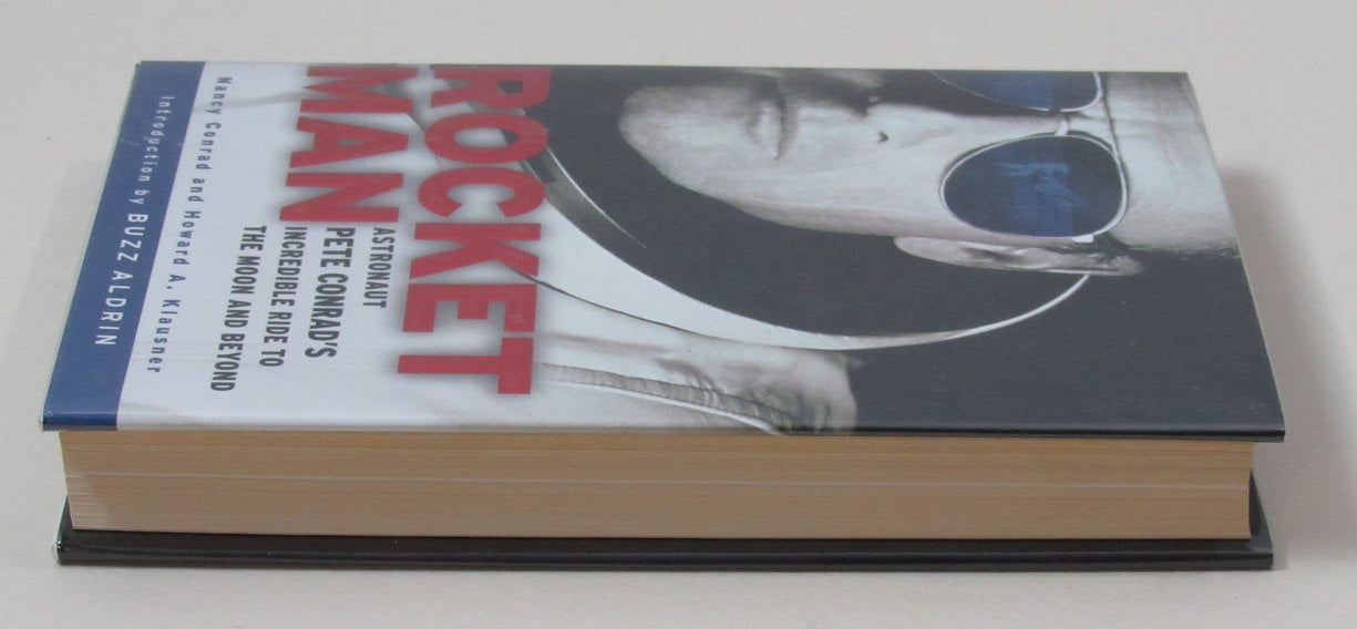 Pete Conrad Signed/Auto "Rocket Man" Book Apollo 12 Astronaut PSA/DNA 189572