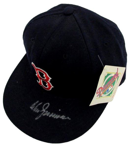 Don Zimmer Signed New Era Fitted Baseball Hat Boston Red Sox Fleer Holo 188011