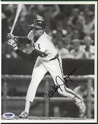 WALLY JOYNER Angels Signed 8x10 Photo PSA/DNA 132766